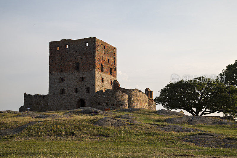 Hammershuus ruin, Bornholm，丹麦